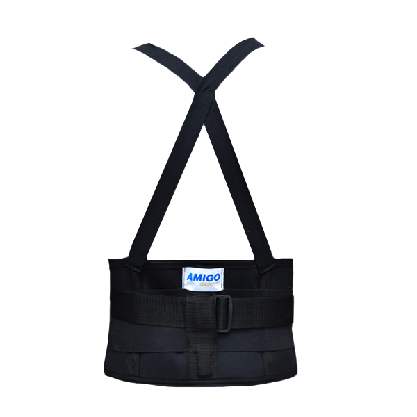 Faja Elástica con Tercer Cinto Amigo Safety Cargo Negro  AS-4250 - 1